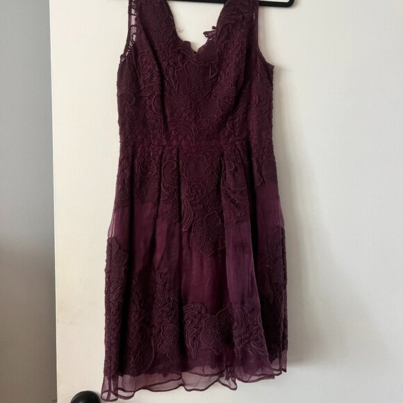 Yoana Baraschi Dresses & Skirts - beautiful purple lace dress yoana baraschi 6